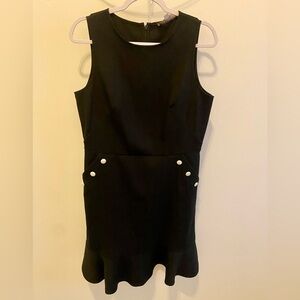 LOFT Black Mini Dress- Size 8